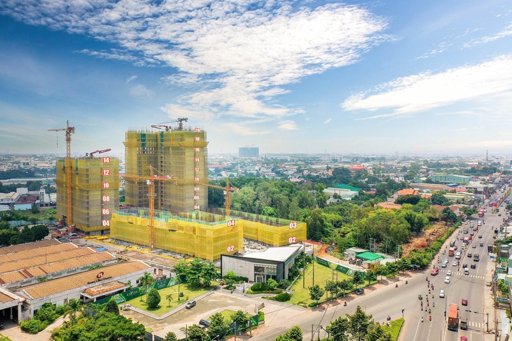 Tiến độ thi công căn hộ Lavita Thuận An tháng 5-2022