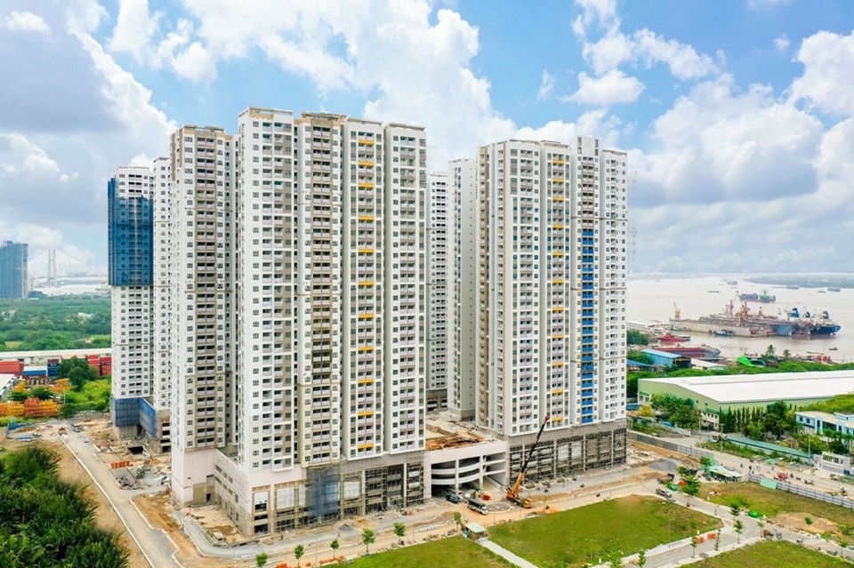Tiến độ thi công căn hộ Q7 Saigon Riverside Đào Trí đến tháng 5-2022