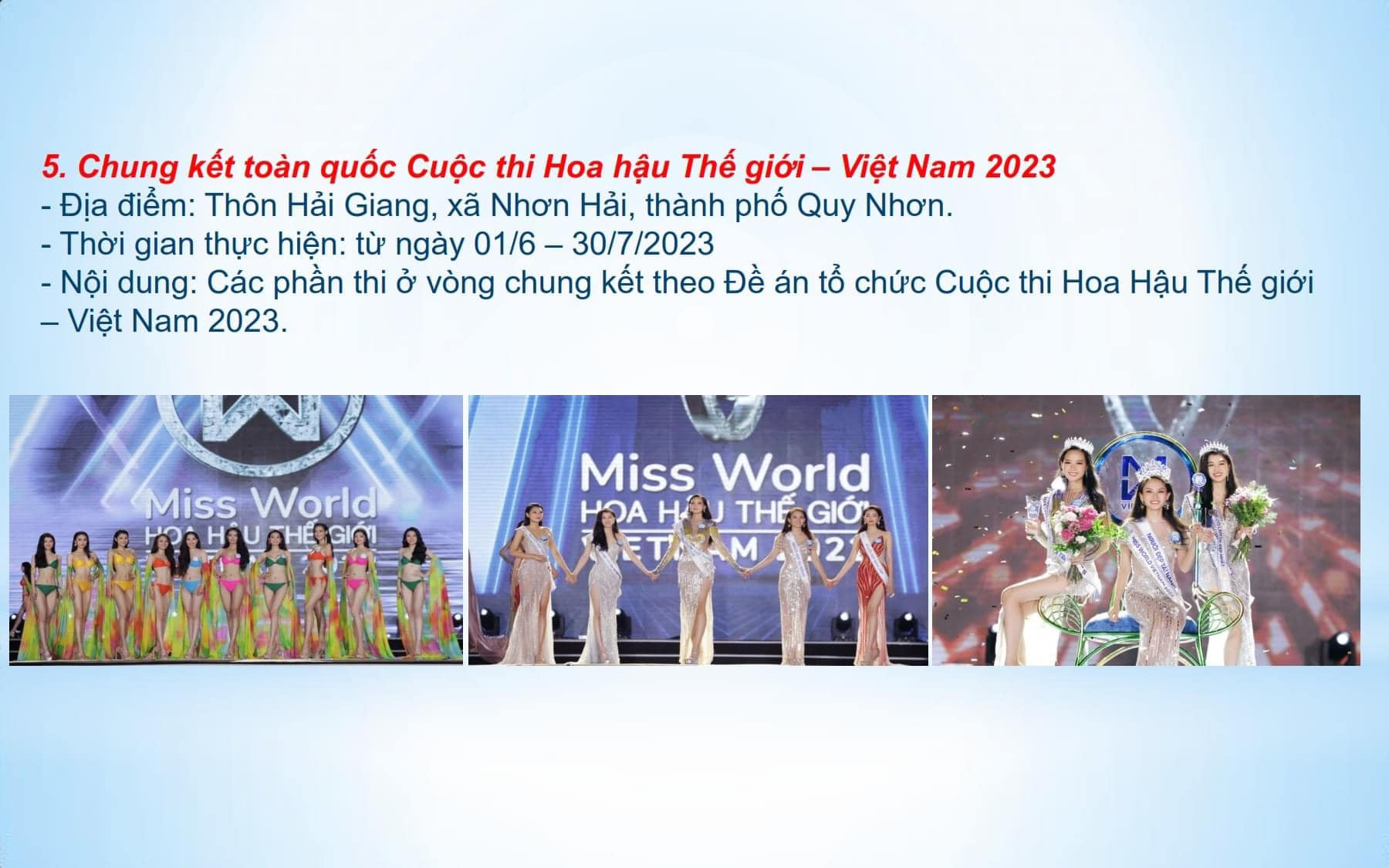 Các sự kiện lễ hội du lịch tại Quy Nhơn Bình Định 2023