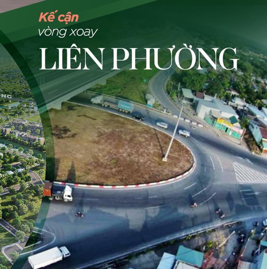 Liền kề vòng xoay Liên Phường