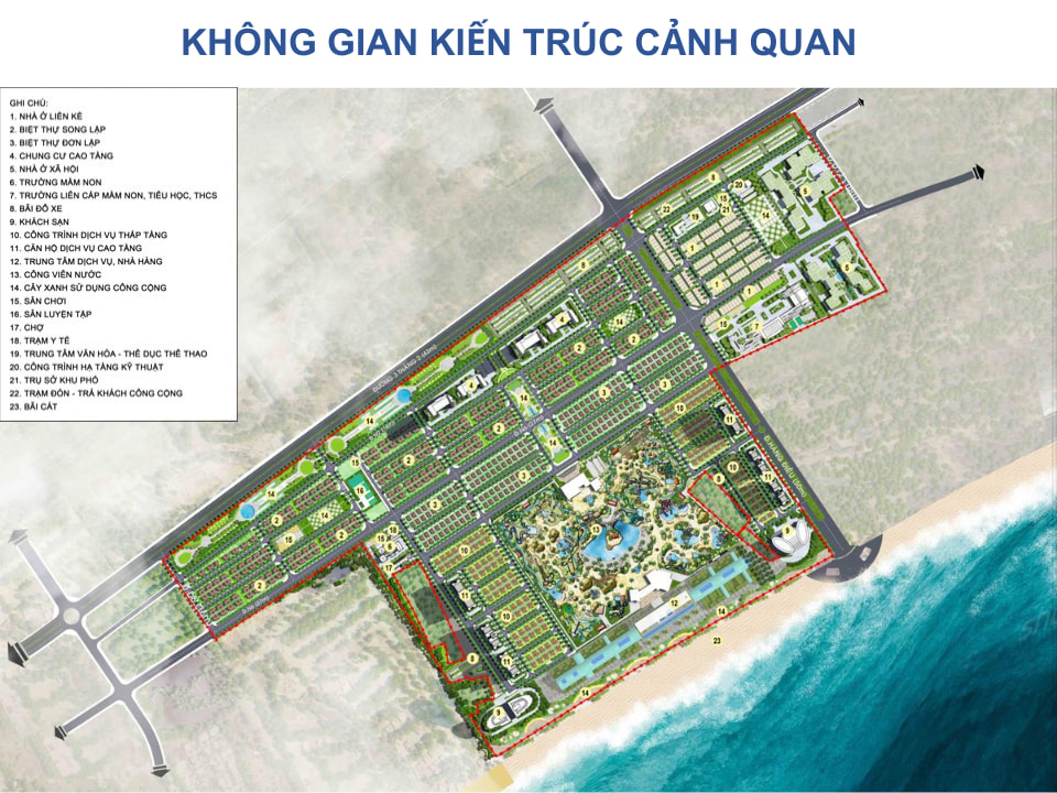 mặt bằng kiên trúc