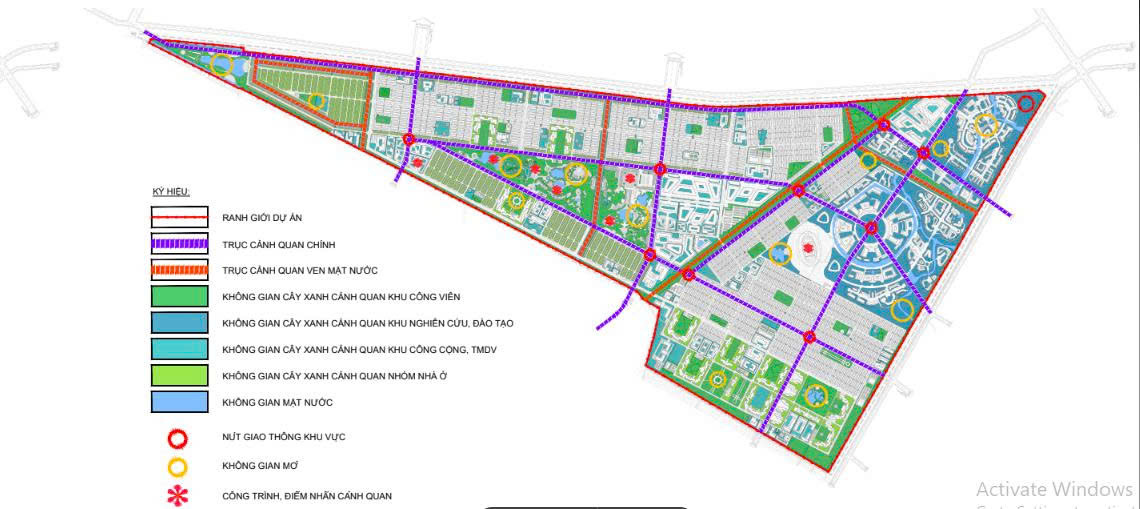 mặt bằng Vinhomes SaiGon Park