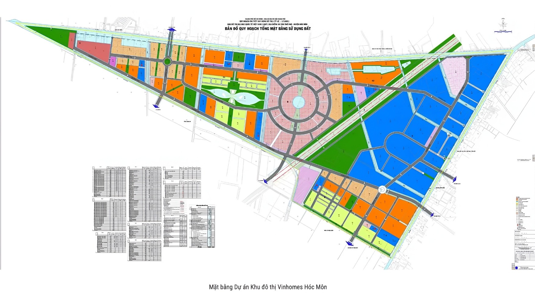mặt bằng Vinhomes SaiGon Park