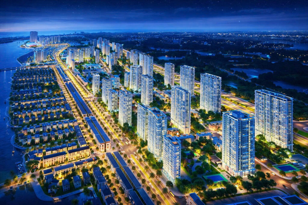 phân khu cao tầng