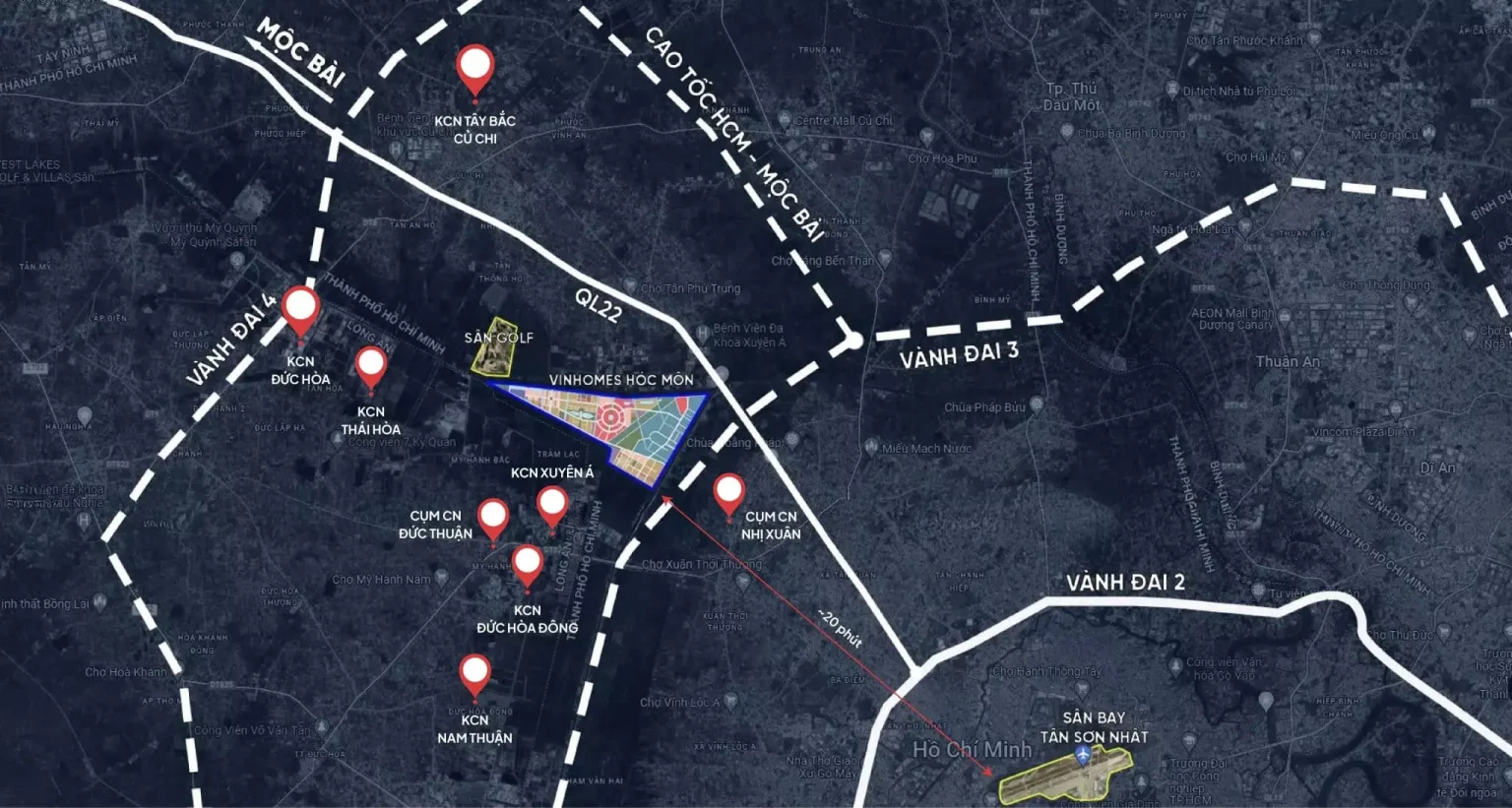 vị trí dự án 