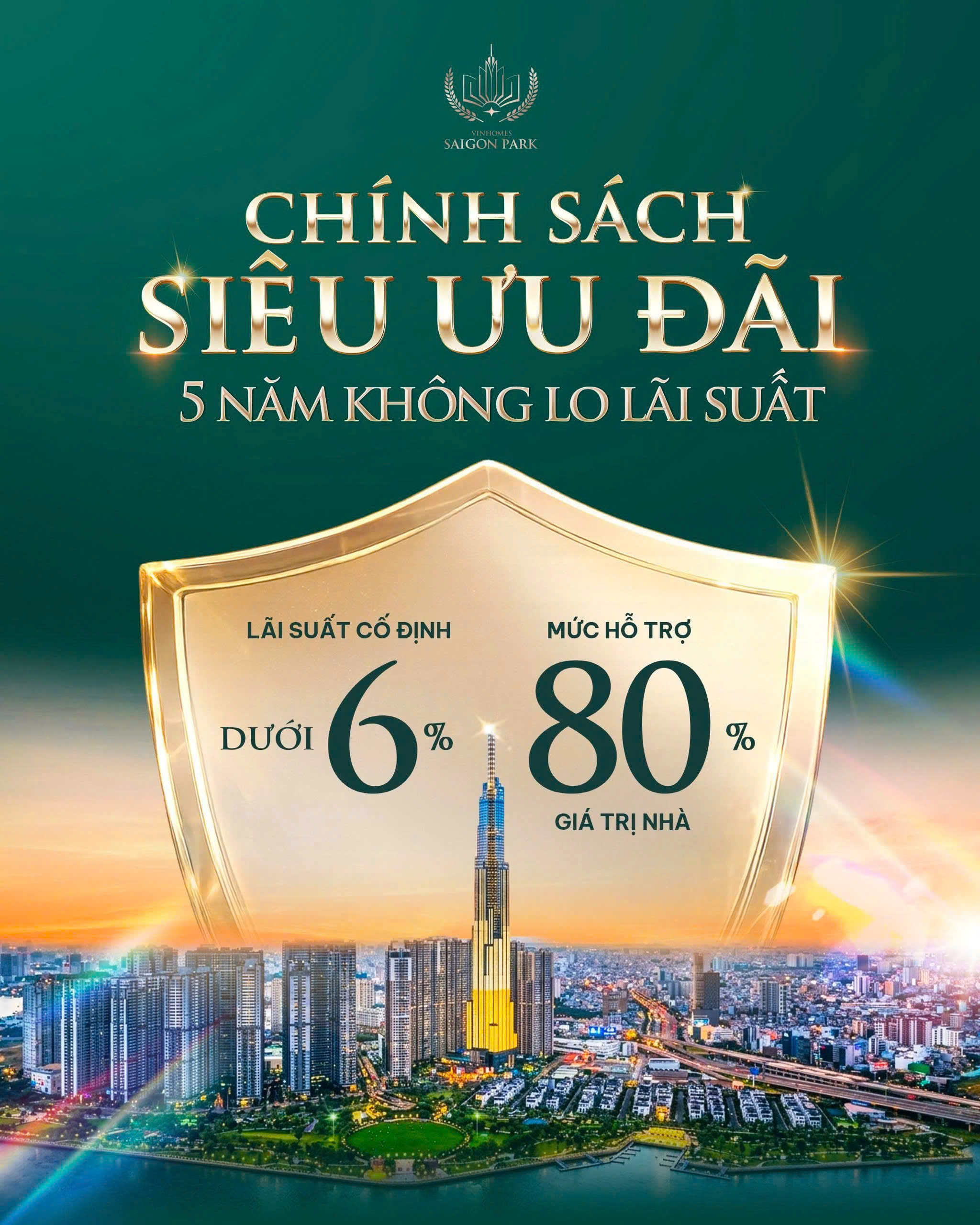 CHÍNH SÁCH ƯU ĐÃI Vinhomes SaiGon Park